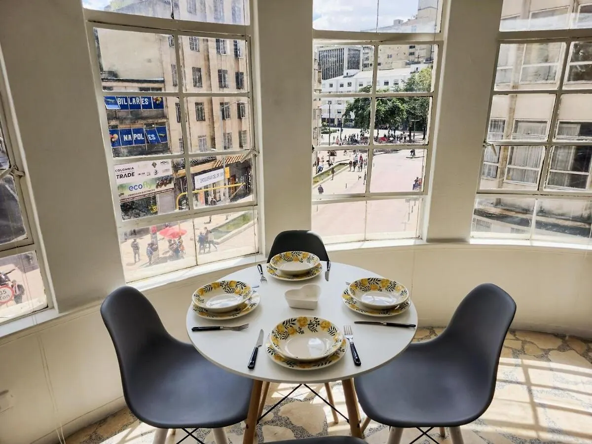 Apartment In La Candelaria 보고타